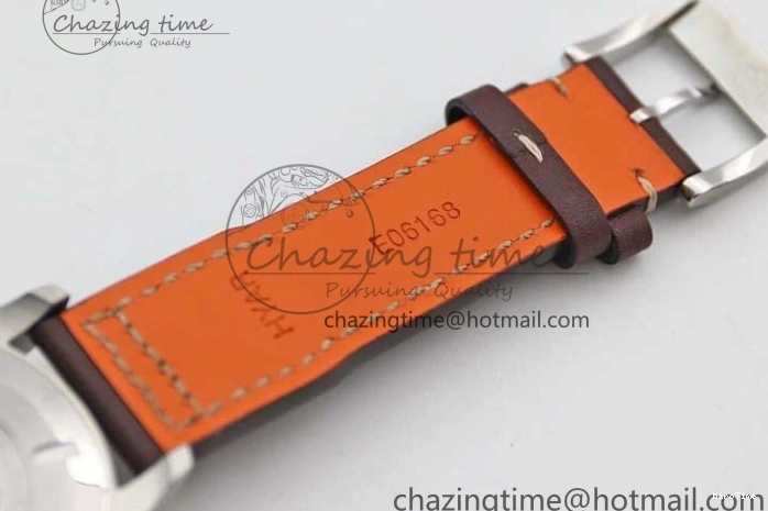 MIROTIME 0416 Mark XVIII IW327010 SS M+F 1:1 Best Edition Blue Dial on Brown Leather Strap A Resilient 7051